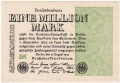 Germany 1 1 Million Mark,  9. 8.1923